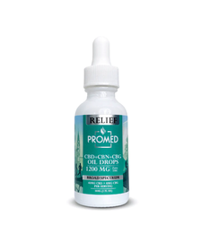 Relief CBD Oil Drops for Pain Relief - 1200mg_CBDee