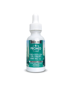 Relief CBD Oil Drops for Pain Relief - 2000mg_CBDee