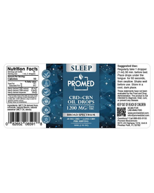 Sleep CBD Oil Drops for Sleep Support - 1200mg_CBDee