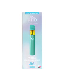 Urb THCA Iced Diamonds Disposable 3ML – Blue Freeze_CBDee