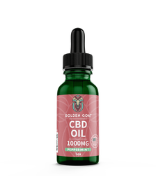 Golden Goat CBD Hemp Oil 1000mg – Peppermint_CBDee