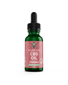 Golden Goat CBD Hemp Oil 1500mg – Peppermint_CBDee