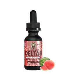 Golden Goat Delta-8 Oil, 1200mg – Watermelon_CBDee