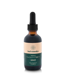 Leaf Remedys 60ml Broad CBD Tincture_CBDee