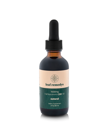 Leaf Remedys 60ml Full Spectrum CBD Tincture_CBDee