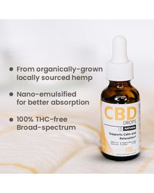 Hempure Restore CBD Oil Drops 100mg_CBDee