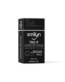 Smilyn Diamond Dust Blend THC-A 2ml Vape Cartridges