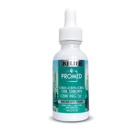 Relief CBD Oil Drops for Pain Relief - 1200mg_CBDee