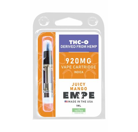 THC-O Vape Cartridges 1ml 920mg + Free Battery_CBDee