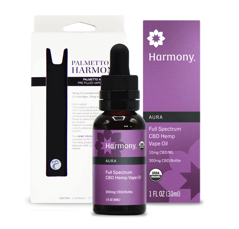 Harmony CBD Hemp Vape Products_CBDee