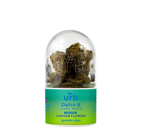 Urb D8 THC Indoor Caviar Flower – Gremlin Glue_CBDee