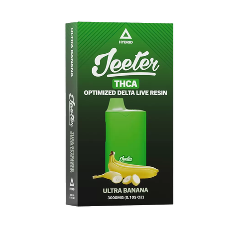 Jeeter THCA Disposable 3ml – Ultra Banana_CBDee