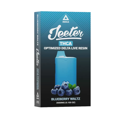 Jeeter THCA Disposable 3ml – Blueberry Waltz_CBDee