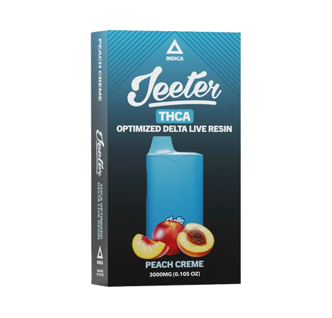 Jeeter THCA Disposable 3ml – Peach Creme_CBDee