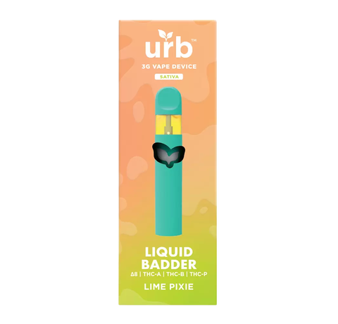 Liquid Badder Disposable 3ML – Lime Pixie_CBDee