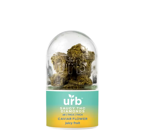 Saucy THC Diamonds Caviar Flower – Juicy Fruit_CDBee