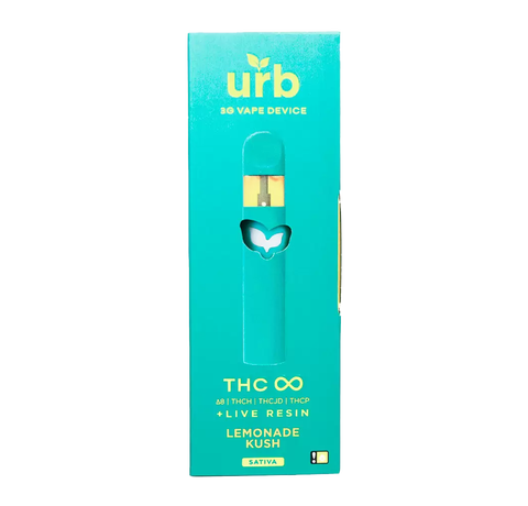 Urb THC Infinity Disposable 3ml – Lemonade Kush_CBDee