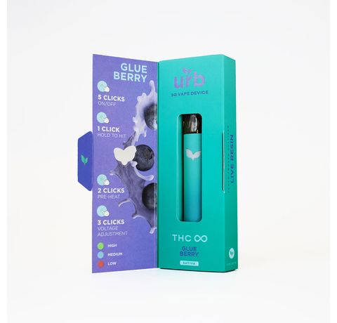 THC Infinity Disposable 3ML – Glue Berry_CBDee