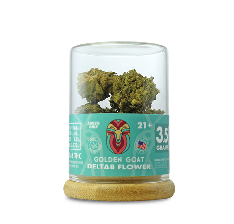 Golden Goat Delta-8 Flower Indica 3.5g_CBDee