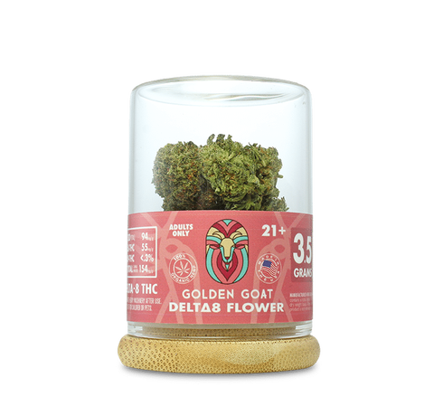 Golden Goat Delta-8 Flower Sativa 3.5g_CBDee