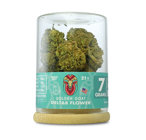 Golden Goat Delta-8 Flower Indica 7g_CBDee