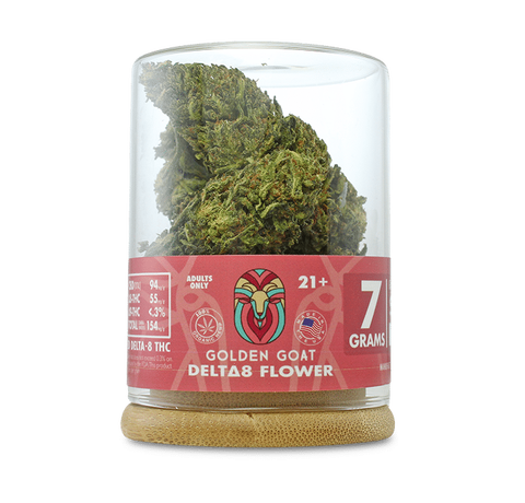 Golden Goat Delta-8 Flower Sativa 7g_CBDee