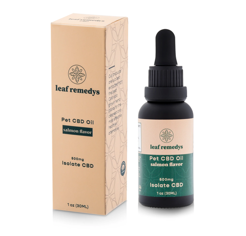 Leaf Remedys Pet Tincture 500mg Isolate CBD_CBDee