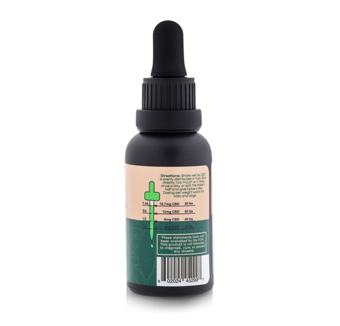 Leaf Remedys Pet Tincture 500mg Isolate CBD_CBDee