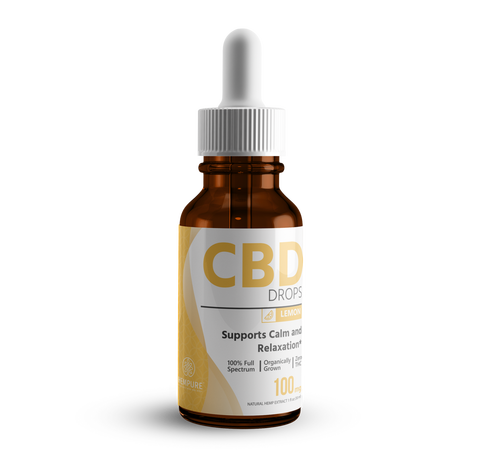 Hempure Restore CBD Oil Drops 100mg_CBDee