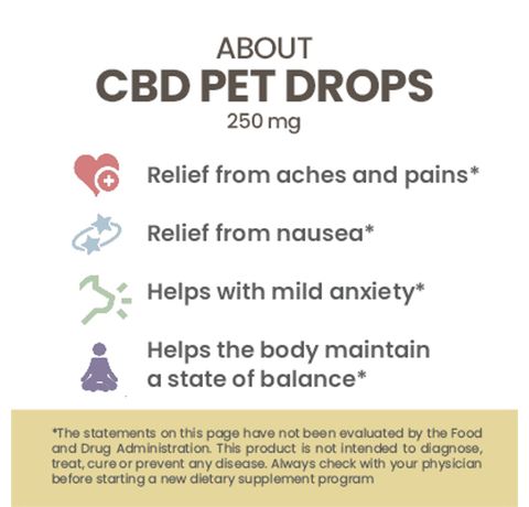 Hempure CBD Pet Drops 250mg_CBDee