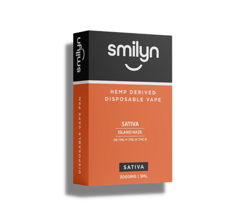 Smilyn Sativa Euphoric Blend 3ml Disposable Vape_Smilyn