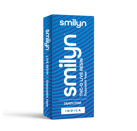 Smilyn Indica Live Resin THC-O Disposable Pen_Smilyn