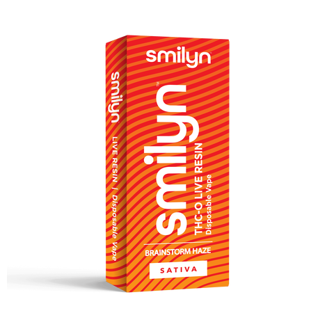 Smilyn Sativa Live Resin THC-O Disposable Pen_Smilyn