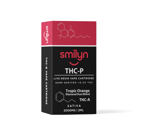 Smilyn Diamond Dust Blend THC-A 2ml Vape Cartridges