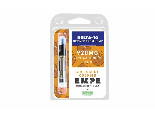 Delta-10 Vape Cartridges 1ml 920mg + Free Battery_CBDee