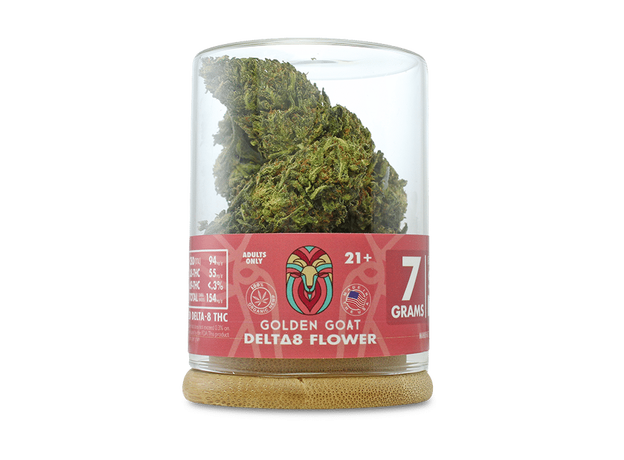 Golden Goat Delta-8 Flower Sativa 7g_CBDee
